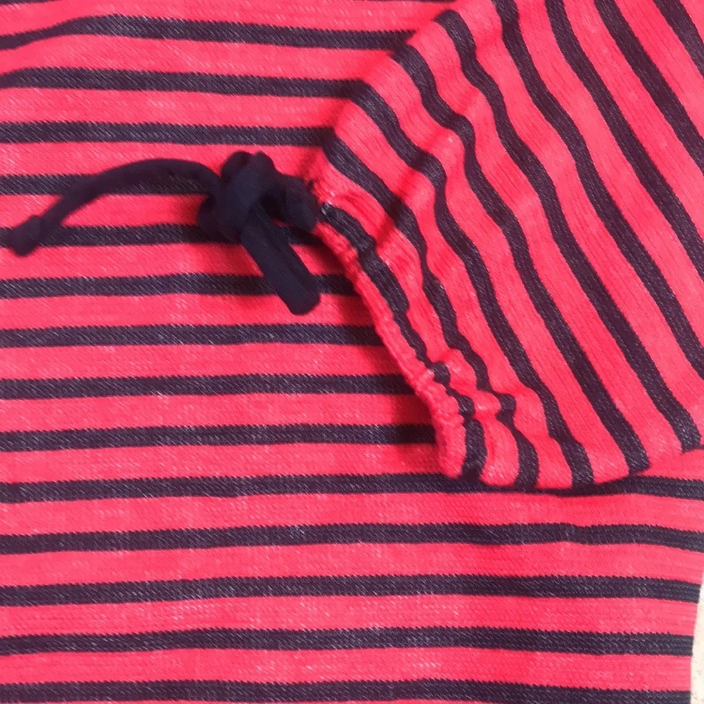 Talbots Nautical top, 3/4 sleeves with ties. Sz XS but fits like a Small. EUC - Picture 4 of 6